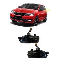 Φλας Καθρέπτη Για Skoda Rapid 12+ / Fabia 14+ / Seat Toledo 12+ Dynamic Led Φιμέ 2 Τεμάχια Φλας Καθρέπτη Για Skoda Rapid 12+ / Fabia 14+ / Seat Toledo 12+ Dynamic Led Φιμέ 2 Τεμάχια