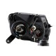 Μπροστινά Φανάρια Set Για Dacia Duster 10-14 DRL & Led Tube Μαύρα H7/H1 Sonar