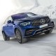 Μάσκα Για Mercedes-Benz GLE-Class W167/C167/V167 19+ GT Amg Panamericana Look Μαύρο/Χρώμιο 1 Τεμάχιο