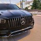 Μάσκα Για Mercedes-Benz GLE-Class W167/C167/V167 19+ GT Amg Panamericana Look Μαύρο/Χρώμιο 1 Τεμάχιο