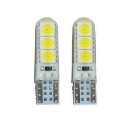 Λάμπες Led T10 12volt 6 Led Λευκές Auto GS 600242 2 Τεμάχια Λάμπες Led T10 12volt 6 Led Λευκές Auto GS 600242 2 Τεμάχια