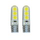 Λάμπες Led T10 12volt 6 Led Λευκές Auto GS 600242 2 Τεμάχια