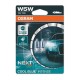 Λάμπες Αλογόνου T10 W5W 12V 5w Cool Blue Intense Next Generation Osram 2825CBN-02B 2 Τεμάχια