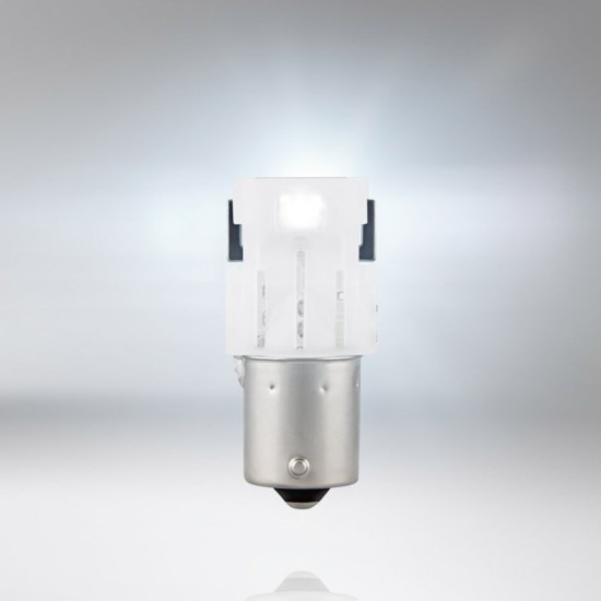 Λάμπες Led P21W Μονοπολικές BA15S 12volt 1.4 watt Λευκές Osram 7506DWP-02B 2 Τεμάχια