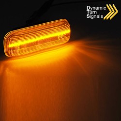 Πλαϊνά Φλας Φτερού Για Mercedes-Benz ML W163 98-02 Led Dynamic Φιμέ 2 Τεμάχια Πλαϊνά Φλας Φτερού Για Mercedes-Benz ML W163 98-02 Led Dynamic Φιμέ 2 Τεμάχια