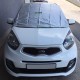 Ηλιοπροστασία Παρμπρίζ Εξωτερική "Silver Tech" Α' Ποιότητα 100 x 185 cm
