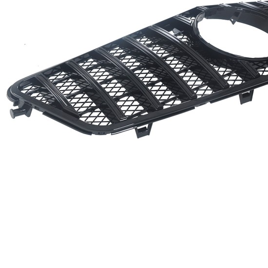 Μάσκα Για Mercedes-Benz E-Class W212 09-13 GT Amg Panamericana Look Γυαλιστερή Μαύρη 1 Τεμάχιο