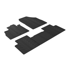 Πατάκια Αυτοκινήτου Gledring 0035 Renault Scenic IV 2016- Μαύρο 5 Τεμάχια