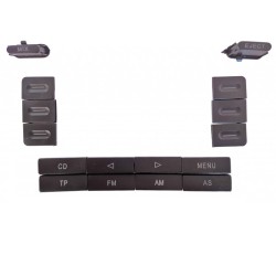 Ανταλλακτικά Κουμπιά Ραδιοφώνου Για VW Golf V (5), Touran, Caddy, Passat, Jetta κτλ 16 Τεμάχια
