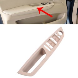 Χειρολαβή Πόρτας Εσωτερική & Πάνελ Διακοπτών Παραθύρων Για Bmw X5 E70 07-13 / X6 E71 08-15 Εμπρός Αριστερά (οδηγού) Με Τρύπα Καθρέφτη Μπεζ