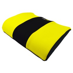 Μαξιλαράκι Μέσης Type-R Για Το Κάθισμα Του Αυτοκινήτου 35x30cm Κίτρινο / Μαύρο 1 Τεμάχιο 11139