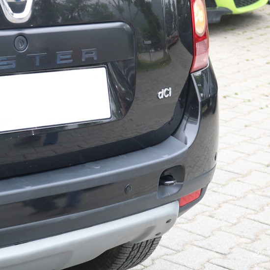 Προστατευτικό Πίσω Προφυλακτήρα Για Dacia Duster 2010-2017 Από Abs Πλαστικό Μαύρο