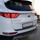 Προστατευτικό Πίσω Προφυλακτήρα Για Kia Sportage 2016-2018 Από Abs Πλαστικό Μαύρο