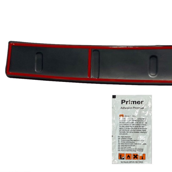 Προστατευτικό Πίσω Προφυλακτήρα Για VW Transporter T4 1995-2003 Από Abs Πλαστικό Μαύρο