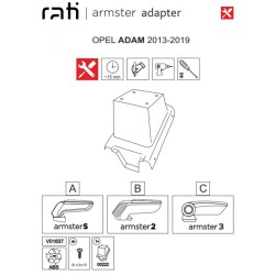 Βάση Τεμπέλη Ειδική Για Opel Adam 13-19 Armster Rati 1 Τεμάχιο Βάση Τεμπέλη Ειδική Για Opel Adam 13-19 Armster Rati 1 Τεμάχιο