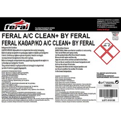 Ειδικό Καθαριστικό Air Condition Clean+ By Feral 4LT Ειδικό Καθαριστικό Air Condition Clean+ By Feral 4LT