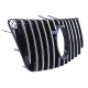 Μάσκα Για Mercedes-Benz ML-Class W164 08-11 GT Amg Panamericana Look Honeycomb Μαύρο/Χρώμιο 1 Τεμάχιο