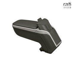 Κονσόλα Χειροφρένου Τεμπέλης Με Βάση Armster 2 Για Citroen C3 Aircross 18-21 Ασημί Χρώμα Σετ 2  Τεμάχια