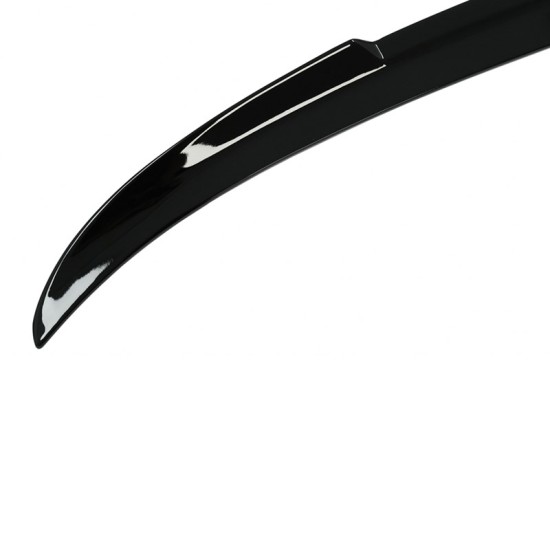 Αεροτομή Πορτ Παγκάζ Για Bmw 3 F30 11-19 M4 Look Lipspoiler Γυαλιστερό Μαύρο Από Abs Πλαστικό