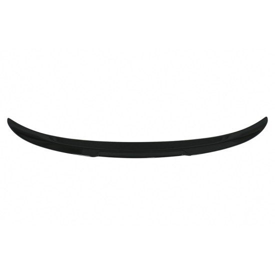 Αεροτομή Πορτ Παγκάζ Για Bmw 3 F30 11-19 M4 Look Lipspoiler Γυαλιστερό Μαύρο Από Abs Πλαστικό