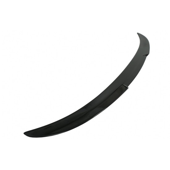 Αεροτομή Πορτ Παγκάζ Για Bmw 3 F30 11-19 M4 Look Lipspoiler Γυαλιστερό Μαύρο Από Abs Πλαστικό