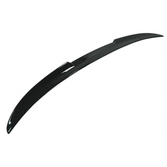Αεροτομή Πορτ Παγκάζ Για Bmw 3 F30 11-19 M4 Look Lipspoiler Γυαλιστερό Μαύρο Από Abs Πλαστικό