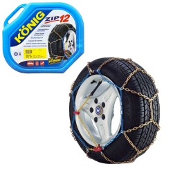 Αλυσίδες Χιονιού Konig No Problem Zip No 75(70-80) 12mm 2 Τεμάχια Αλυσίδες Χιονιού Konig No Problem Zip No 75(70-80) 12mm 2 Τεμάχια