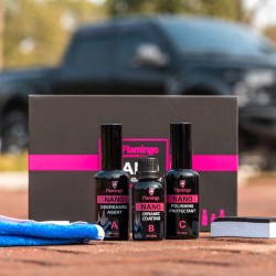 Σετ Νάνο Κεραμικής Επίστρωσης Αυτοκινήτου 10H Flamingo Σετ 6 Τεμαχίων 14537