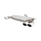 Εξάτμισης Τελικό Για VW Golf VII (7) R-Design (2013-2019) Catback Muffler R & R-Line