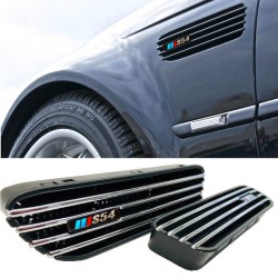Πλαϊνές Γρίλιες Φτερών Τύπου Bmw 3 E46 Με Σήμα S54 Universal Για Όλα Τα Μοντέλα 2 Τεμάχια Πλαϊνές Γρίλιες Φτερών Τύπου Bmw 3 E46 Με Σήμα S54 Universal Για Όλα Τα Μοντέλα 2 Τεμάχια