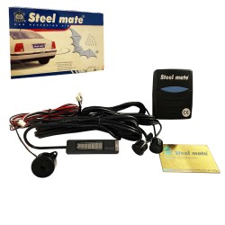 Σύστημα Παρκαρίσματος PDC Με 2 Αισθητήρες 18mm Μαύρο Γυαλιστερό Με Οθόνη Και Ήχο Steel Mate 4386 Σύστημα Παρκαρίσματος PDC Με 2 Αισθητήρες 18mm Μαύρο Γυαλιστερό Με Οθόνη Και Ήχο Steel Mate 4386