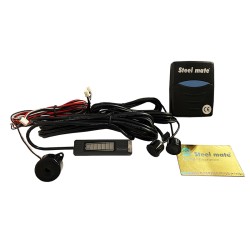 Σύστημα Παρκαρίσματος PDC Με 2 Αισθητήρες 18mm Μαύρο Γυαλιστερό Με Οθόνη Και Ήχο Steel Mate 4386 Σύστημα Παρκαρίσματος PDC Με 2 Αισθητήρες 18mm Μαύρο Γυαλιστερό Με Οθόνη Και Ήχο Steel Mate 4386