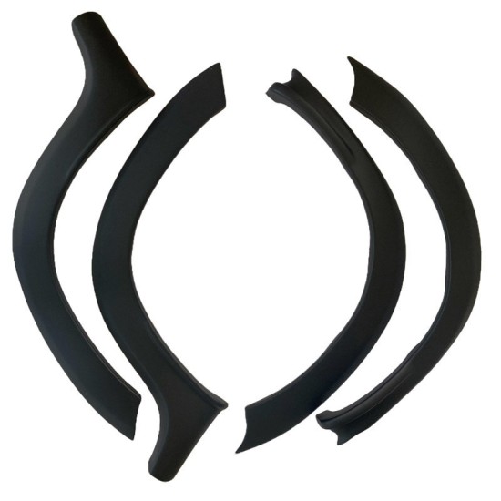 Πλαϊνά Φτερά Τροχών Για Dacia Duster 2010-2017 & Τριμ Πόρτας Σετ 12 Τεμαχίων