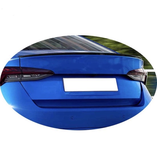 Αεροτομή Πορτ Παγκάζ Για Skoda Octavia 2021+ Hybrid Μαύρο Γυαλιστερό