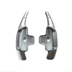 Paddles Shift Αλουμινίου Για Mercedes-Benz C-Class W205 / GLC / GLE / S-Class /  CLA / GLA Ασημί 2 Τεμάχια Paddles Shift Αλουμινίου Για Mercedes-Benz C-Class W205 / GLC / GLE / S-Class /  CLA / GLA Ασημί 2 Τεμάχια