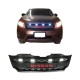 Μάσκα Για Nissan Navara D23 15-20 Μαύρη Ματ Με Led