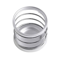 Ποτηροθήκη Σπιράλ Ασημί 99552