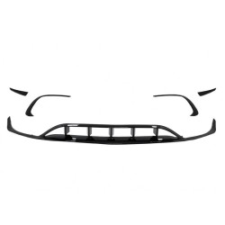 Splitters Μπροστινού Προφυλακτήρα Για Mercedes-Benz A-Class W176 15-18 Facelift Amg Line Έκδοση Γυαλιστερό Μαύρο 7 Τεμάχια Splitters Μπροστινού Προφυλακτήρα Για Mercedes-Benz A-Class W176 15-18 Facelift Amg Line Έκδοση Γυαλιστερό Μαύρο 7 Τεμάχια