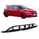 Splitters Μπροστινού Προφυλακτήρα Για Mercedes-Benz A-Class W176 15-18 Facelift Amg Line Έκδοση Γυαλιστερό Μαύρο 7 Τεμάχια