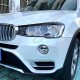 Φρυδάκια Μπροστινών Φαναριών Για Bmw X3 F25 LCI & X4 F26 2014-2017 Βαμμένα Μάυρο Γυαλιστερό Χρώμα 2 Τεμάχια