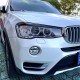 Φρυδάκια Μπροστινών Φαναριών Για Bmw X3 F25 LCI & X4 F26 2014-2017 Βαμμένα Μάυρο Γυαλιστερό Χρώμα 2 Τεμάχια