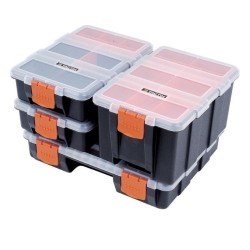 Εργαλειοθήκη Αυτοκινήτου Με Ρυθμιζόμενα Χωρίσματα & Αφαιρούμενα Κουτιά 29x23x18cm Tactix 320020 Σετ 4 Τεμάχια Εργαλειοθήκη Αυτοκινήτου Με Ρυθμιζόμενα Χωρίσματα & Αφαιρούμενα Κουτιά 29x23x18cm Tactix 320020 Σετ 4 Τεμάχια