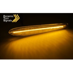 Πλαϊνά Φλας Φτερού Για Alfa Romeo 159/ Brera/ Spider 05-10 Smoke Led Dynamic 2 Τεμάχια Πλαϊνά Φλας Φτερού Για Alfa Romeo 159/ Brera/ Spider 05-10 Smoke Led Dynamic 2 Τεμάχια