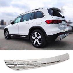 Προστατευτικό Πίσω Προφυλακτήρα Για Mercedes-Benz GLB X247 19+ Brushed Alu Από Ανοξείδωτο Ατσάλι (Steel)