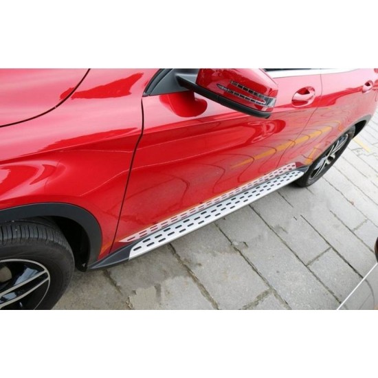 Πλαινά Σκαλοπάτια Για Mercedes-Benz GLA-Class (X156) 14-19 2 Τεμάχια