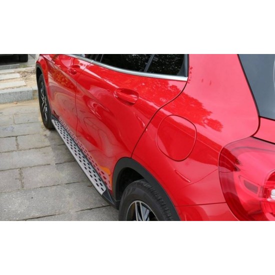 Πλαινά Σκαλοπάτια Για Mercedes-Benz GLA-Class (X156) 14-19 2 Τεμάχια