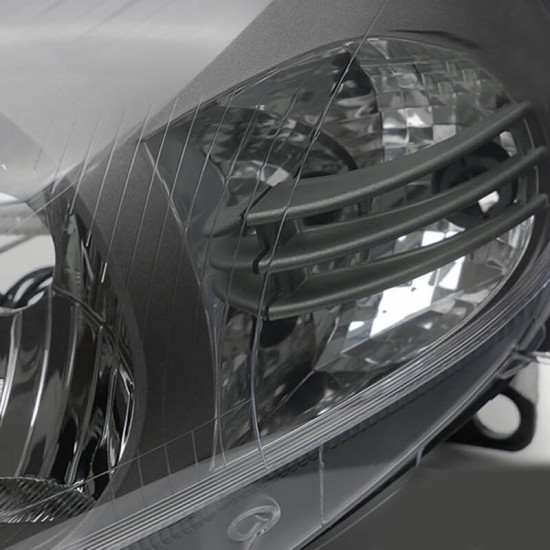 Φανάρι Μπροστινό Αριστερό Για Fiat Grande Punto 05-08 Μαύρα "Abarth Look" H4 Με Μοτέρ TYC