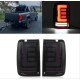 Πισινά Φανάρια Set Για VW Amarok 10-21 Full Led Bar Dynamic Φλας Μαύρο / Φιμέ Carner