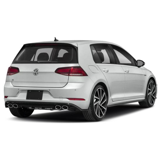 Πισινός Προφυλακτήρας Για VW Golf VII (7) 13-19 Upgrade to R 7.5 Look 17-19