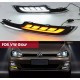 DRL Set Για VW Golf VII (7) 13-17 Με Απλό Προφυλακτήρα DRL & Φλας Dynamic 2 Τεμάχια